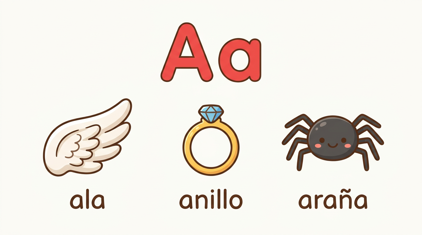 La letra A