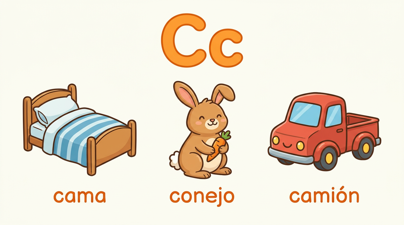 La letra C de casa