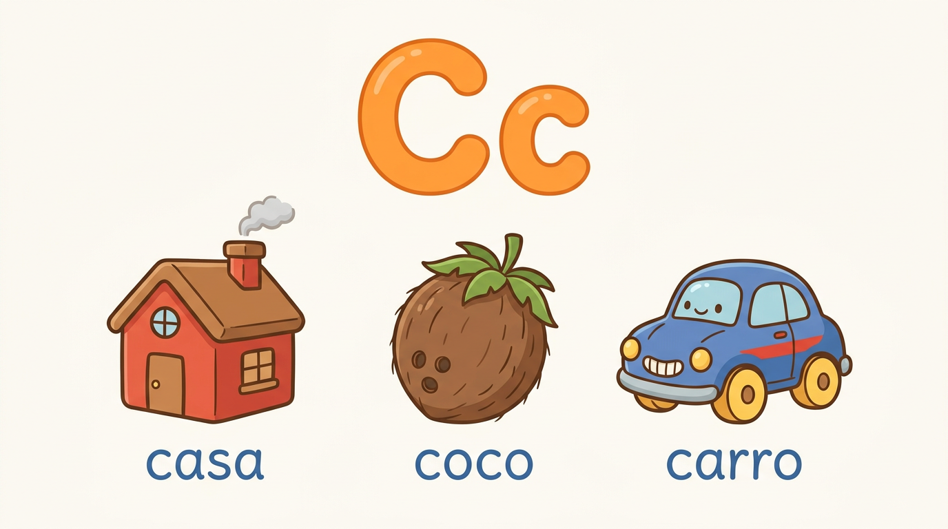 La letra C de casa
