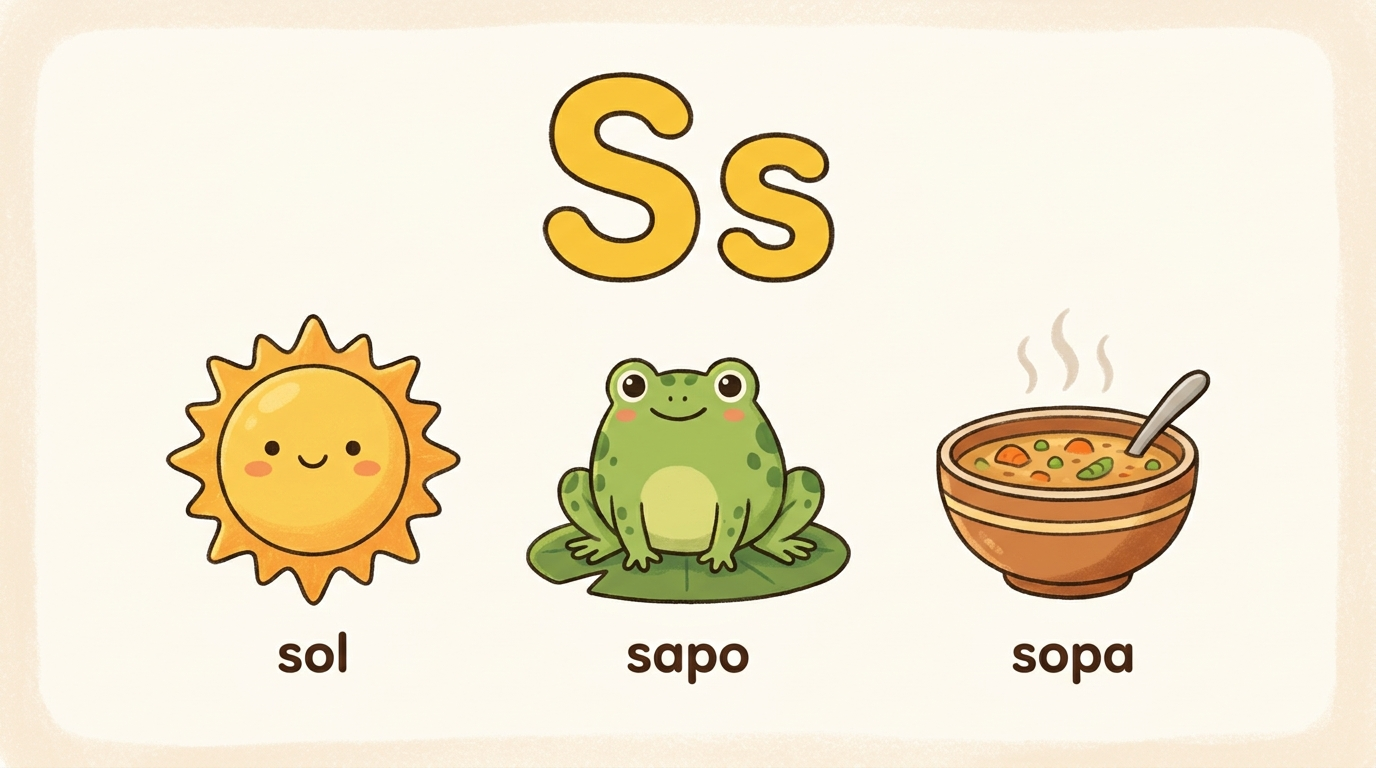 La letra S y la serpiente