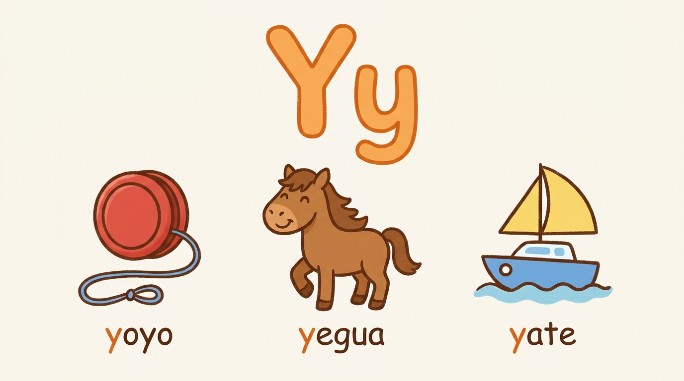 La letra Y de yoyo