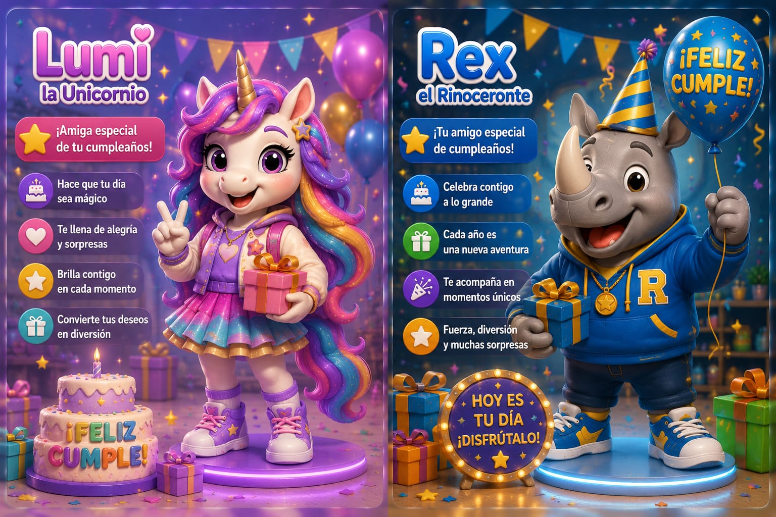 Lumi y Rex